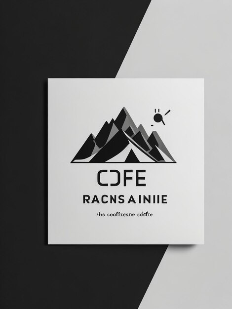 Foto coffee house badge signboard kan worden gebruikt om websites kleding te ontwerpen