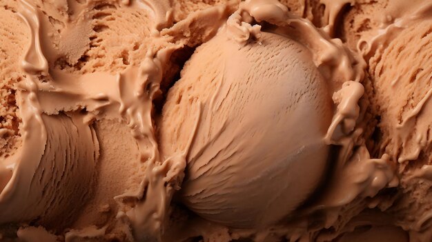 Photo coffee ice cream background texture