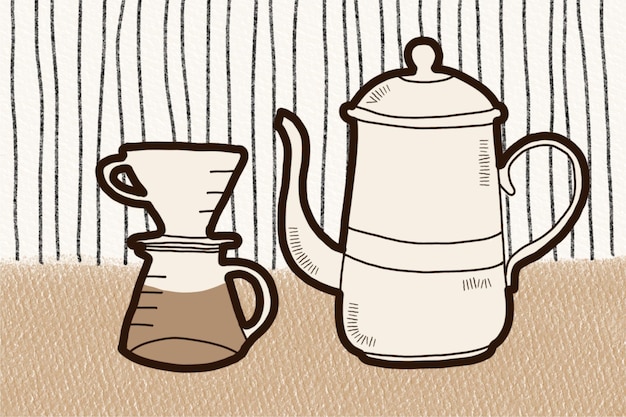 coffee journey postcard set