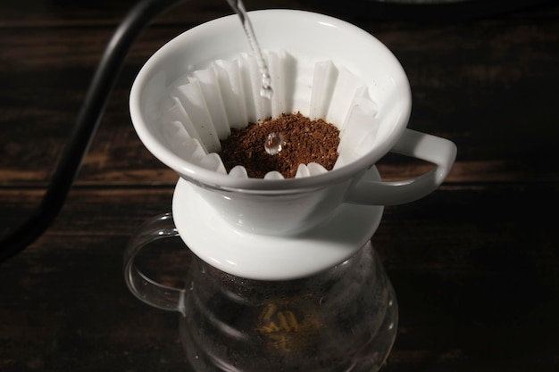 coffee kalita  dripper