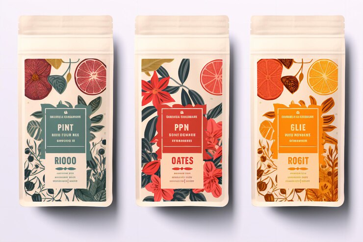 Photo coffee label collection artful designs for your brew