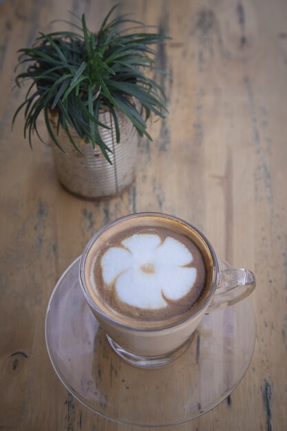 Foto caffè latte art