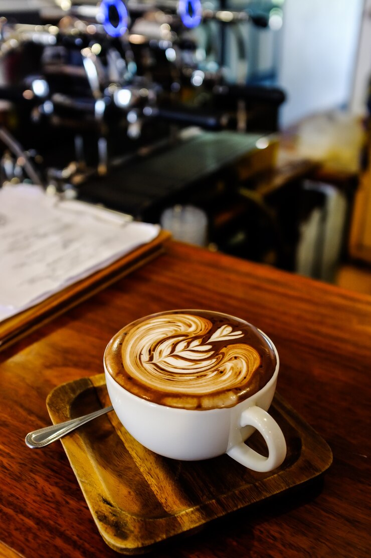 コーヒーラテアート