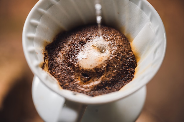 Coffee-Make coffee from the machine at home