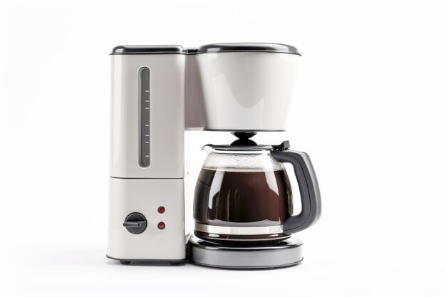 coffee maker and a cup a perfect duo for brewing your favorite cappuccino or espresso ensuring a delicious morning