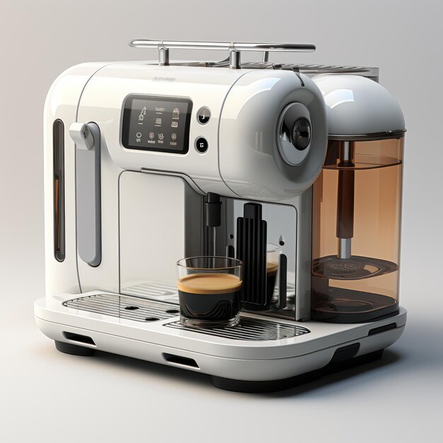 Photo coffee maker