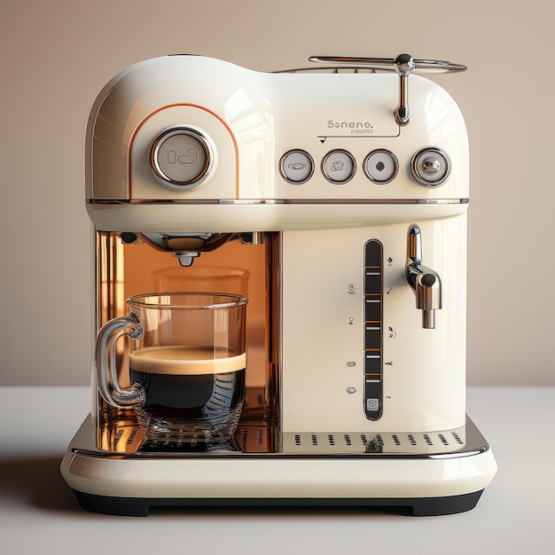 Photo coffee maker