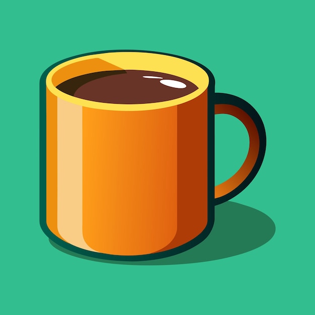 コーヒーマグベクトルイラスト