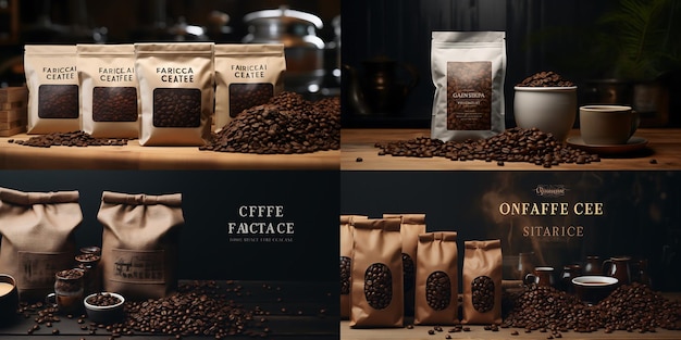 coffee package mockup