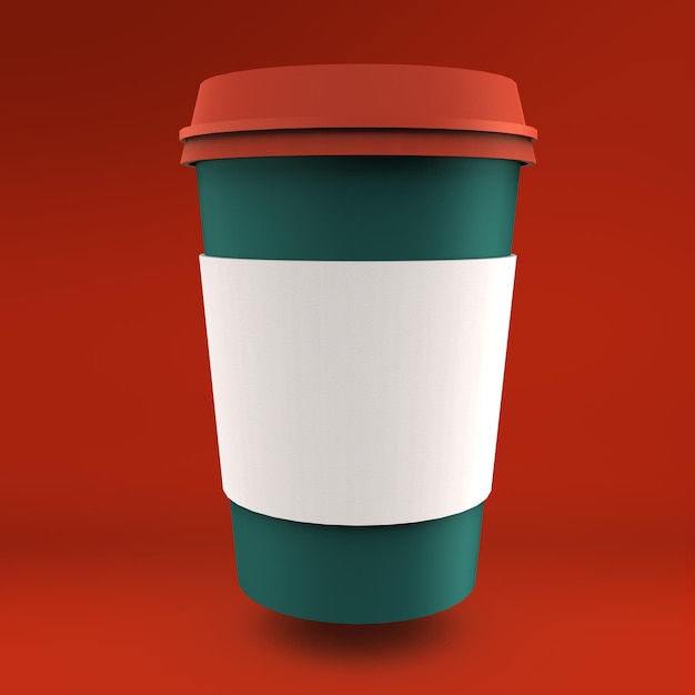 coffee paper cups mockup