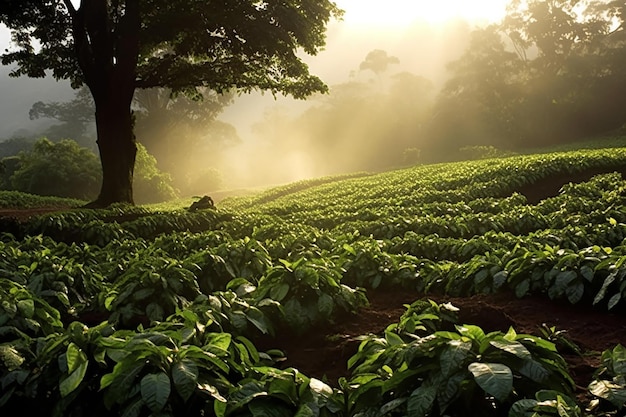 Coffee Plantation in Costa Rica