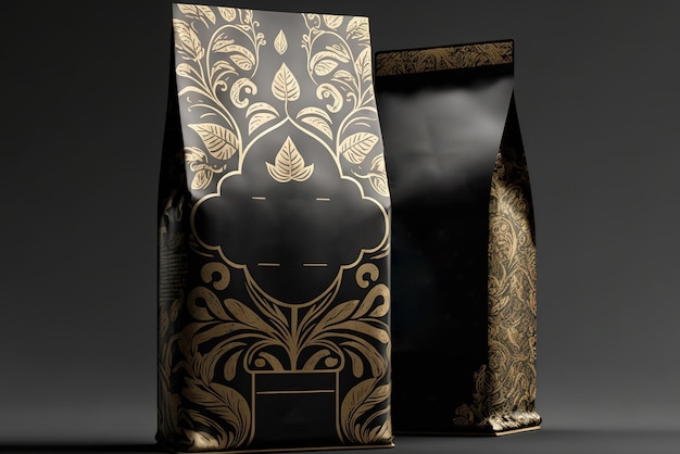 Coffee Product Packaging Design Image Template