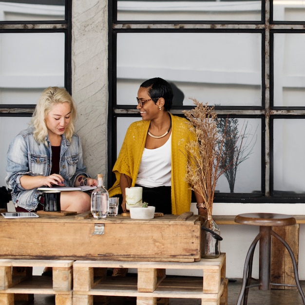 Coffee Shop Cafe Ontspanning Leefstijlen Vrije tijd Concept