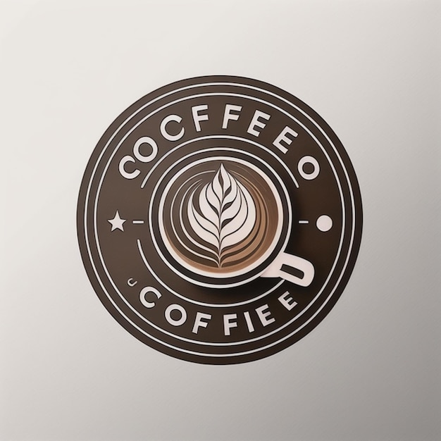 Foto logo della caffetteria ai