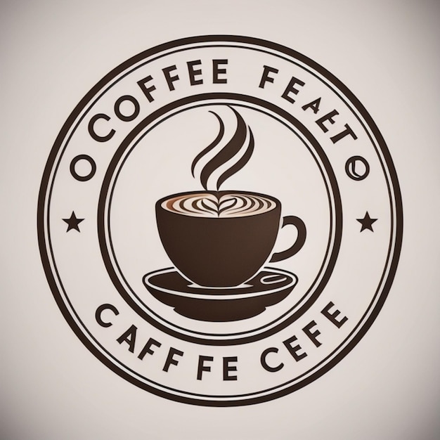 Foto logo della caffetteria ai