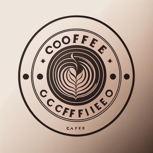 Foto logo della caffetteria ai