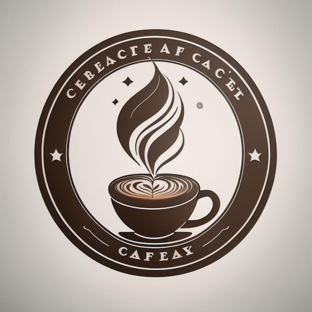 Coffee shop logo AI