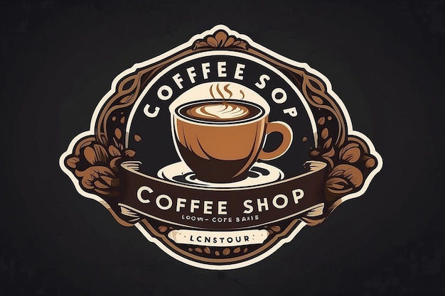 Foto logo della caffetteria