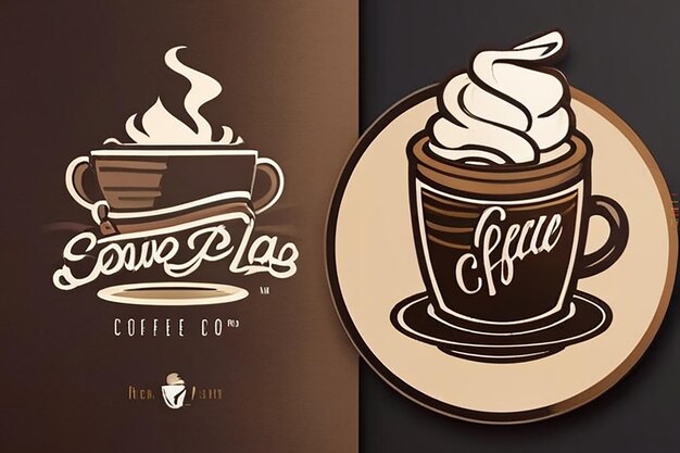 Foto logo della caffetteria