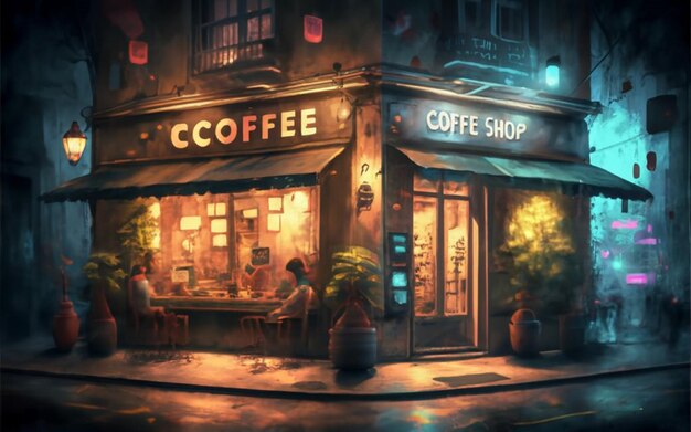 Coffee Shop Vintage