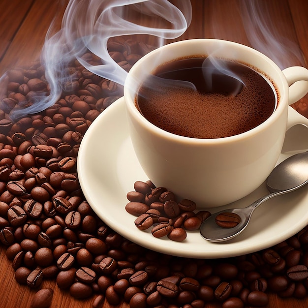 Coffee Smoke Background Images free download