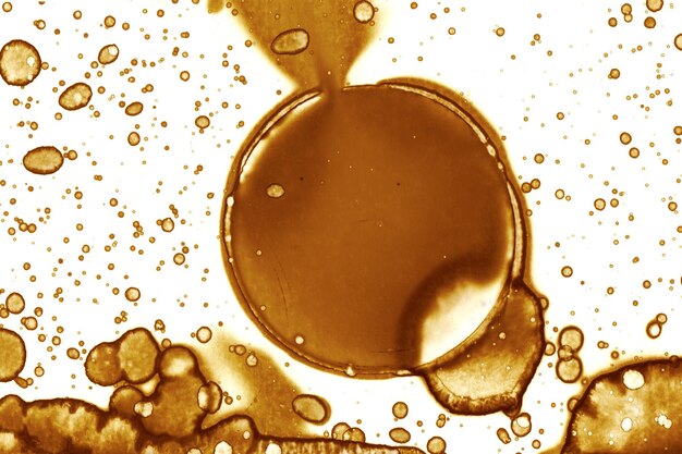 Coffee stain texture Abstract spots Psychological pictures Abstract bubbles