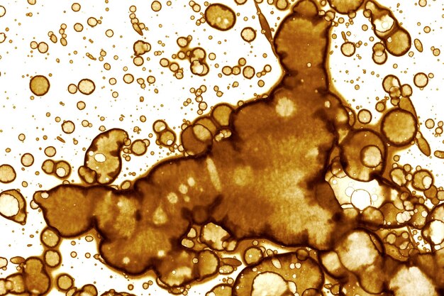 Coffee stain texture Abstract spots Psychological pictures Abstract bubbles