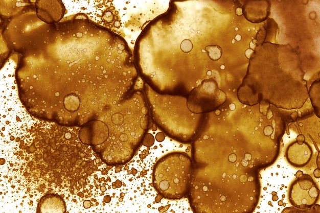 Coffee stain texture Abstract spots Psychological pictures Abstract bubbles