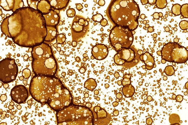 Coffee stain texture Abstract spots Psychological pictures Abstract bubbles