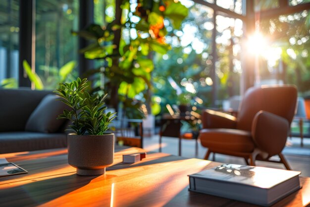 Coffee Table With Book