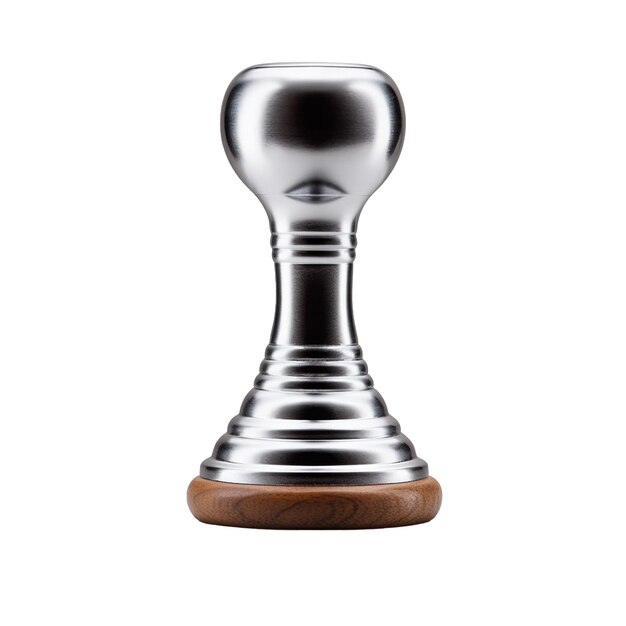 Coffee Tamper isolated on background with Generative AI