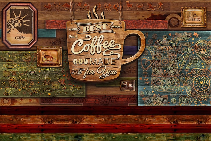 Photo coffee wallpaper tea