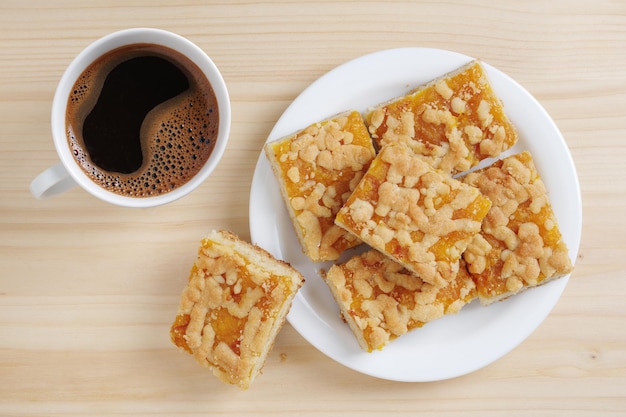 Coffee with pastries