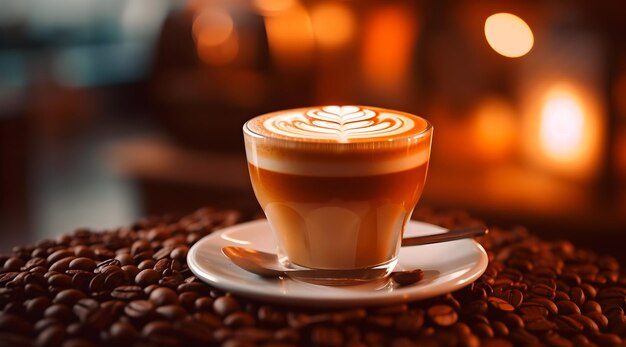 Coffee on a wooden Table