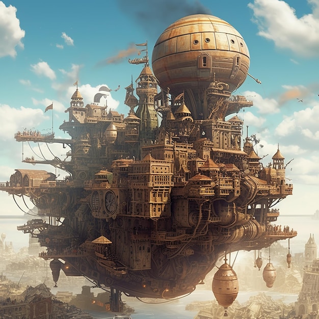Cog amp Steam Unveiling a Fantastical Steampunk World of Wonders