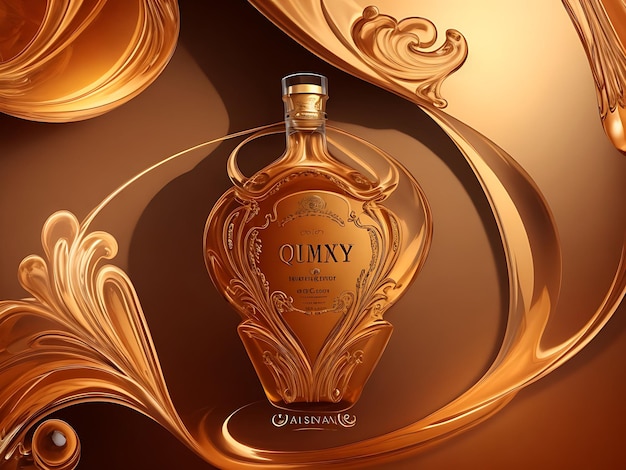 Cognac background design