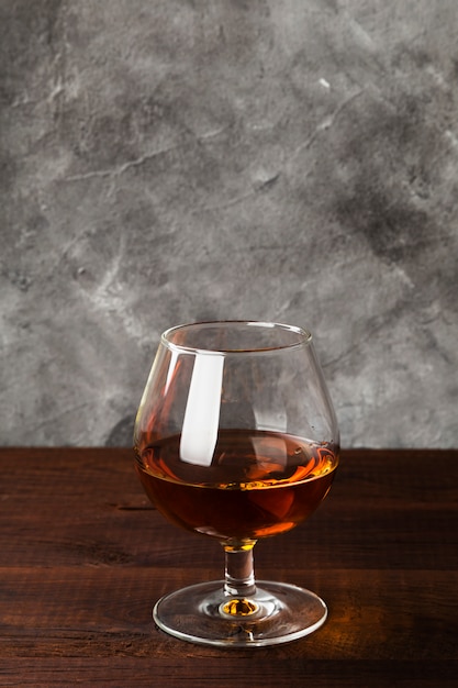 Cognac in glas