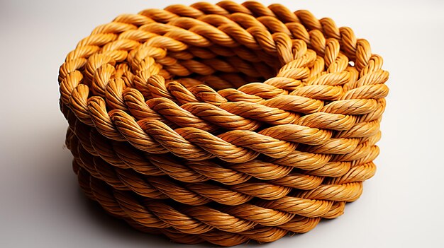 a coil of rope photo