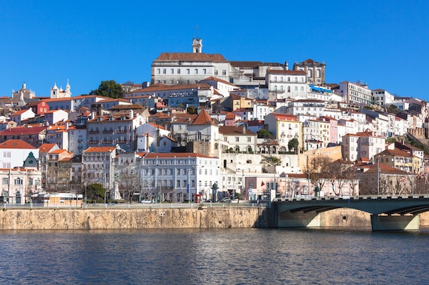 Coimbra Portugal Uitzicht op de oude stad