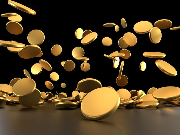 coins background
