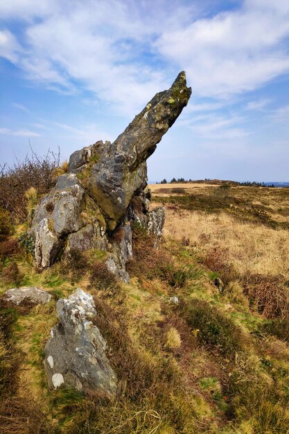 Col Tredudon in the Monts d'Arree in Brittany