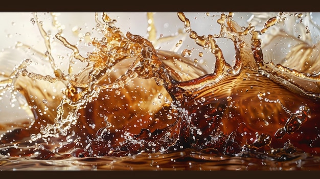 Cola splash