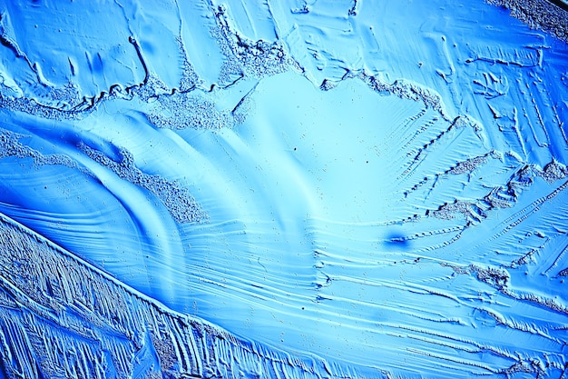 Foto sfondo freddo ghiaccio rotto, gelo di cristallo inverno neve astratta