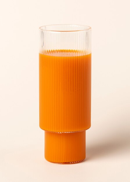 Cold pressed carrot juice