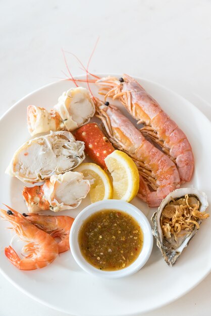 Cold seafood set