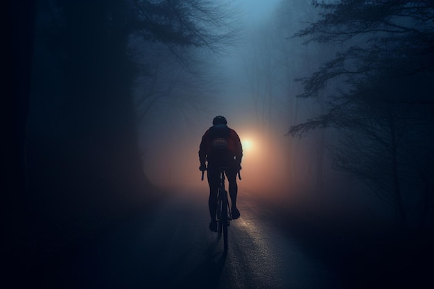 Cold Weather Cycling Paths