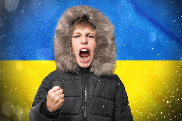 추운 겨울과 가스 제재의 결과 우크라이나 전쟁의 결과 우크라이나의 가스와 열 부족