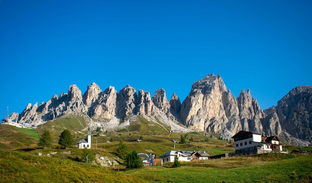 Foto dolomiti di colfosco, italia