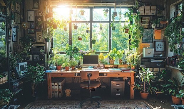 collaborative workspace with whiteboards