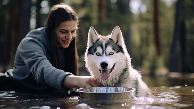 Collapsible Pet Water Dish